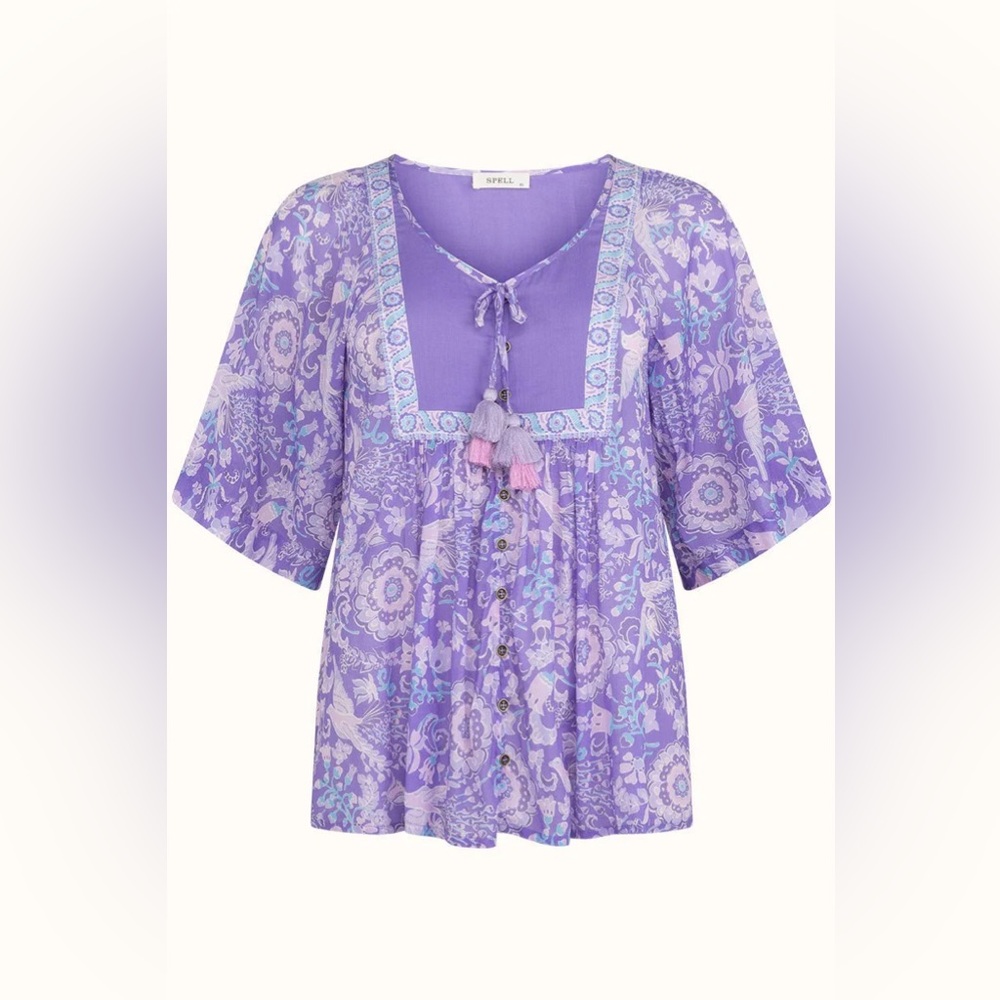 Spell And The Gypsy Collective Savannah Blouse NWT! RARE - Picture 5 of 5